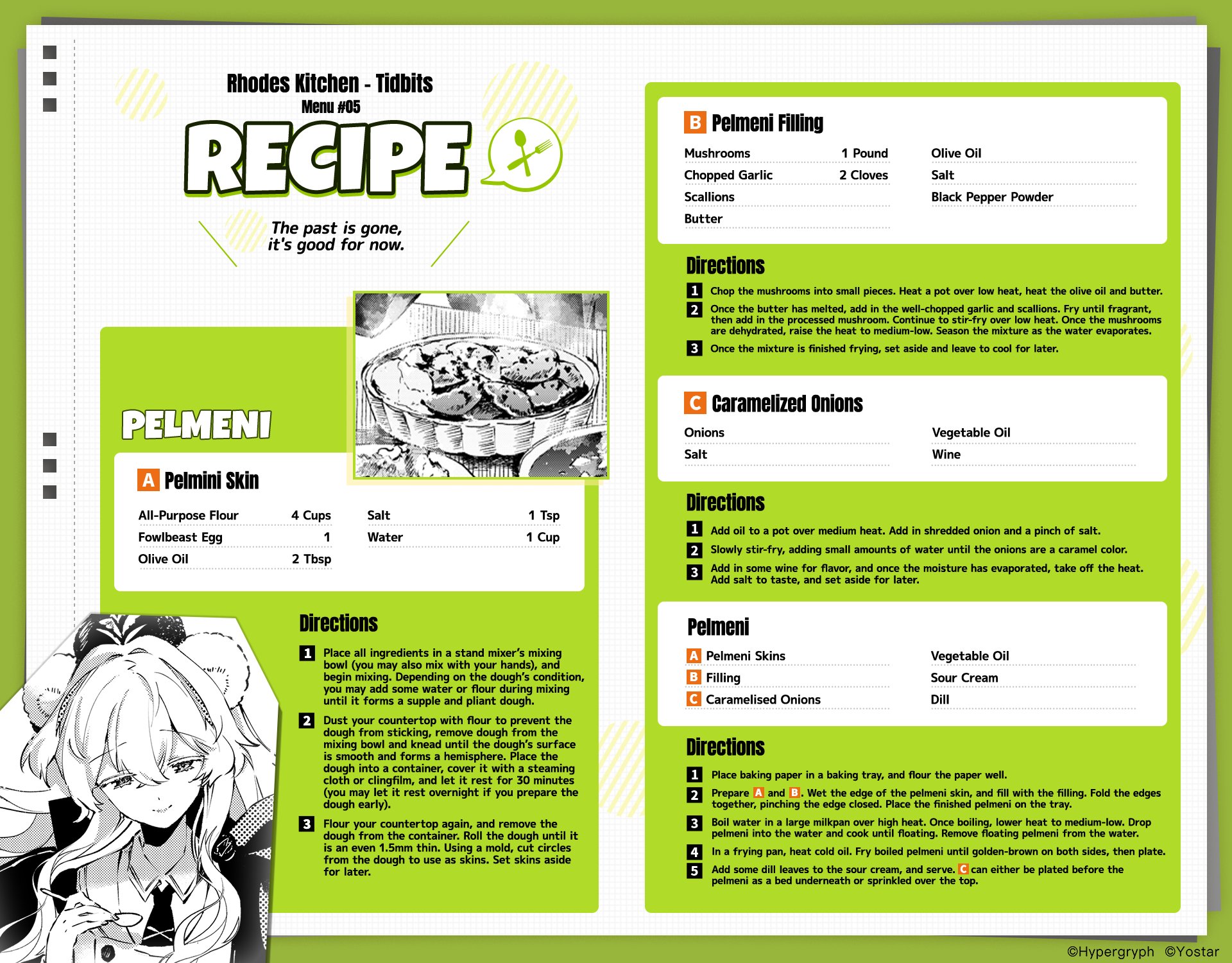 Arknights_EN on Twitter "Arknights Official Comic Rhodes Kitchen