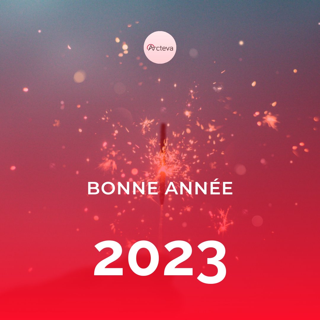 ✨Toute l'équipe ACTEVA vous présente ses meilleurs vœux ✨
