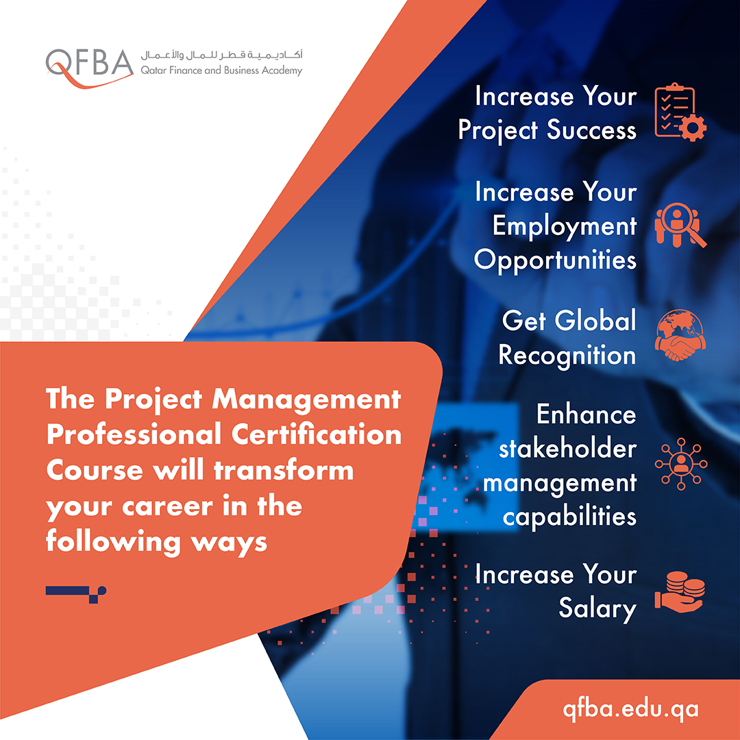 QFBAcademy's tweet photo. Join our PMP certification program to get a 360-degree understanding of managing projects from governance to potential functionality. For more details, contact: 55772225 or Register now https://t.co/3LzehYK0R7
#projectmanagement #PMP #QFBA https://t.co/ZjJv5XEAwi