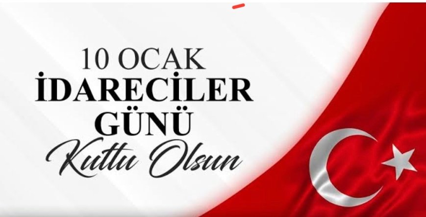 Başta Genel Müdürüm Sn Şefik AYGÖL ve Kaymakamım Sn Fatih ÇOBANOĞLU olmak üzere yurdumun her köşesinde fedakarca görevini yerine getiren tüm mülki idare amirlerimizin 10 Ocak İdareciler Gününü kutlarım.<a href="/sefikaygol/">Şefik AYGÖL</a> <a href="/CobanogluF/">Fatih Çobanoğlu</a> <a href="/tirenufus/">@tirenufus</a>