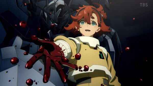 水星の魔女10〜12話視聴中、さぁーガンダムらしくなってまいりました!これには小田原ふるさと大使富野由悠季氏もニッコリw 