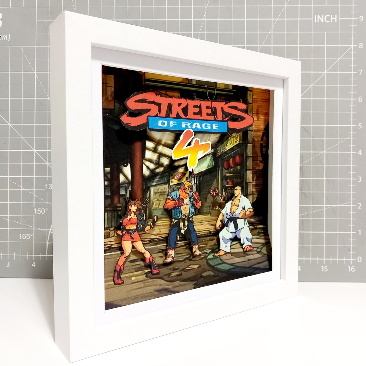 Latest addition to the Etsy store. Link in bio. Streets of Rage 4 Shadow box! #sega #retrogamer #retrogaming #megadrive #segagenesis #gameroom #gamecollection #segamastersystem #80skid #80skids #90stoys #90skid #90skids #mancave #retro #retrogames #collector #16bit