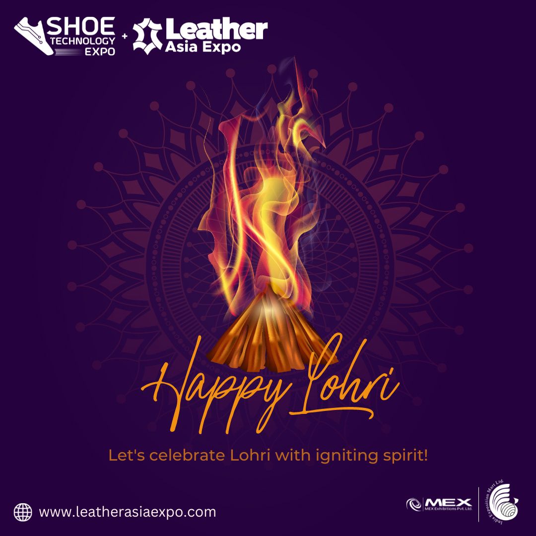 Burn all your ’can’t’ in the bonfire of Lohri and let it ignite your will into ‘I can’. 
Wishing you all a very Happy Lohri from Team Shoe Technology Expo & Leather Asia Expo.

#ShoeTechnology #LeatherAsiaExpo #happylohri #lohricelebration #lohrifestival #lohriwishes
