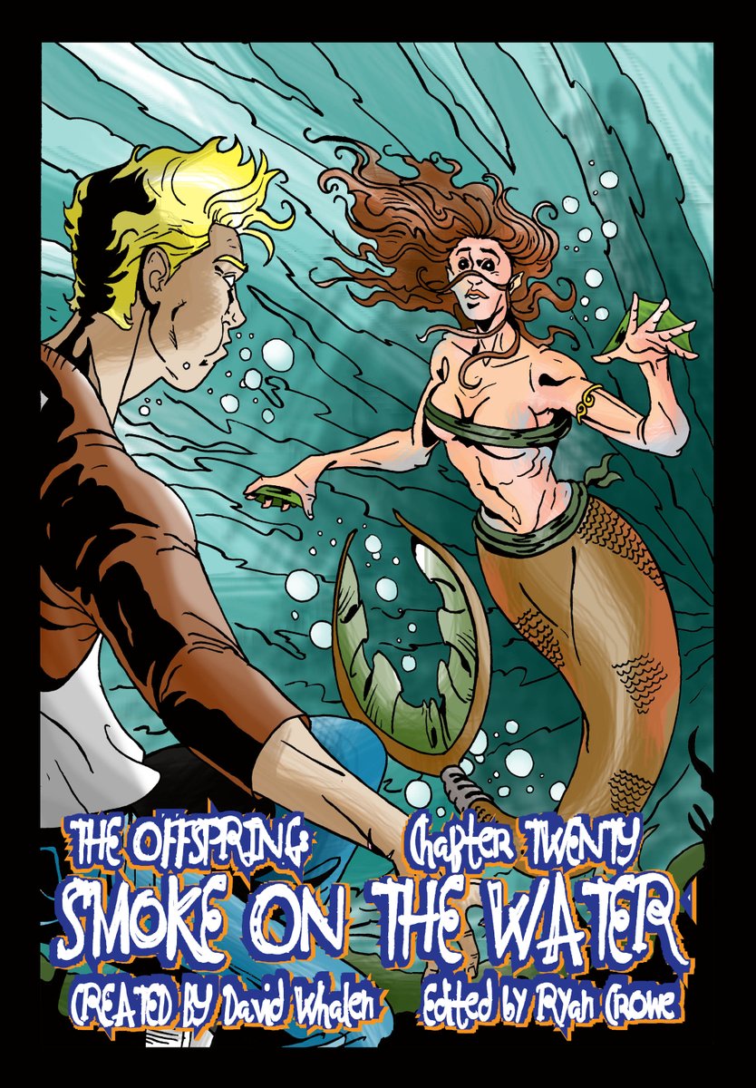 theoffspring00's tweet photo. Three pages from issue 20 of our action, thriller THE OFFSPRING!!! What's your favorite mermaid story? Trust me, this one is different than any you've ever seen!!
Link Below!
#supportindiecomics #comics #makingindiecomics #comicbooks #mermaids #action #indiecomics https://t.co/ewjPYvQxRO