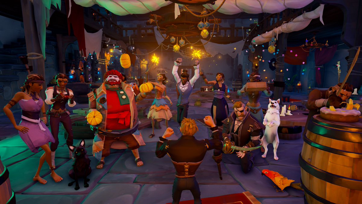 makwazowskii's tweet photo. Yesterday you were just a young boy, but today, you become a Pirate 🗡🏴‍☠️
Arrrgh ya ready?!

#SoTShot Theme: Pirate party

@SeaOfThieves #SeaofThieves https://t.co/DRNctXQlRh