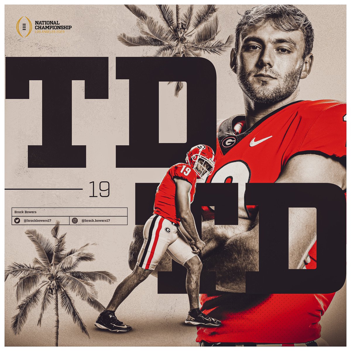 .<a href="/brockbowers17/">Brock Bowers</a>  West Coast Chillin 🥶

#GoDawgs | #NationalChampionship
