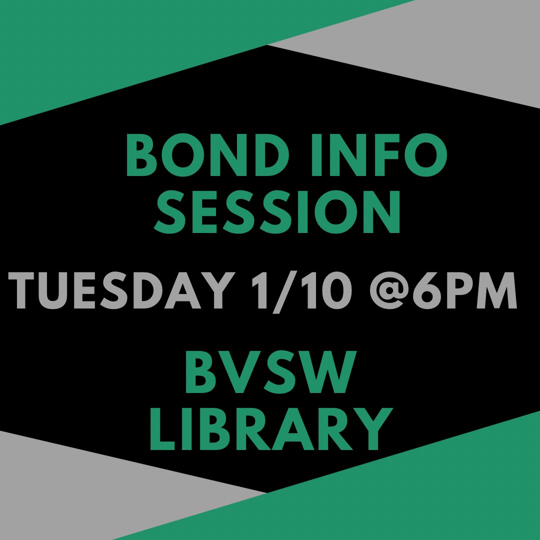 Last chance for questions on the Blue Valley Bond! Ballots mailed tomorrow!