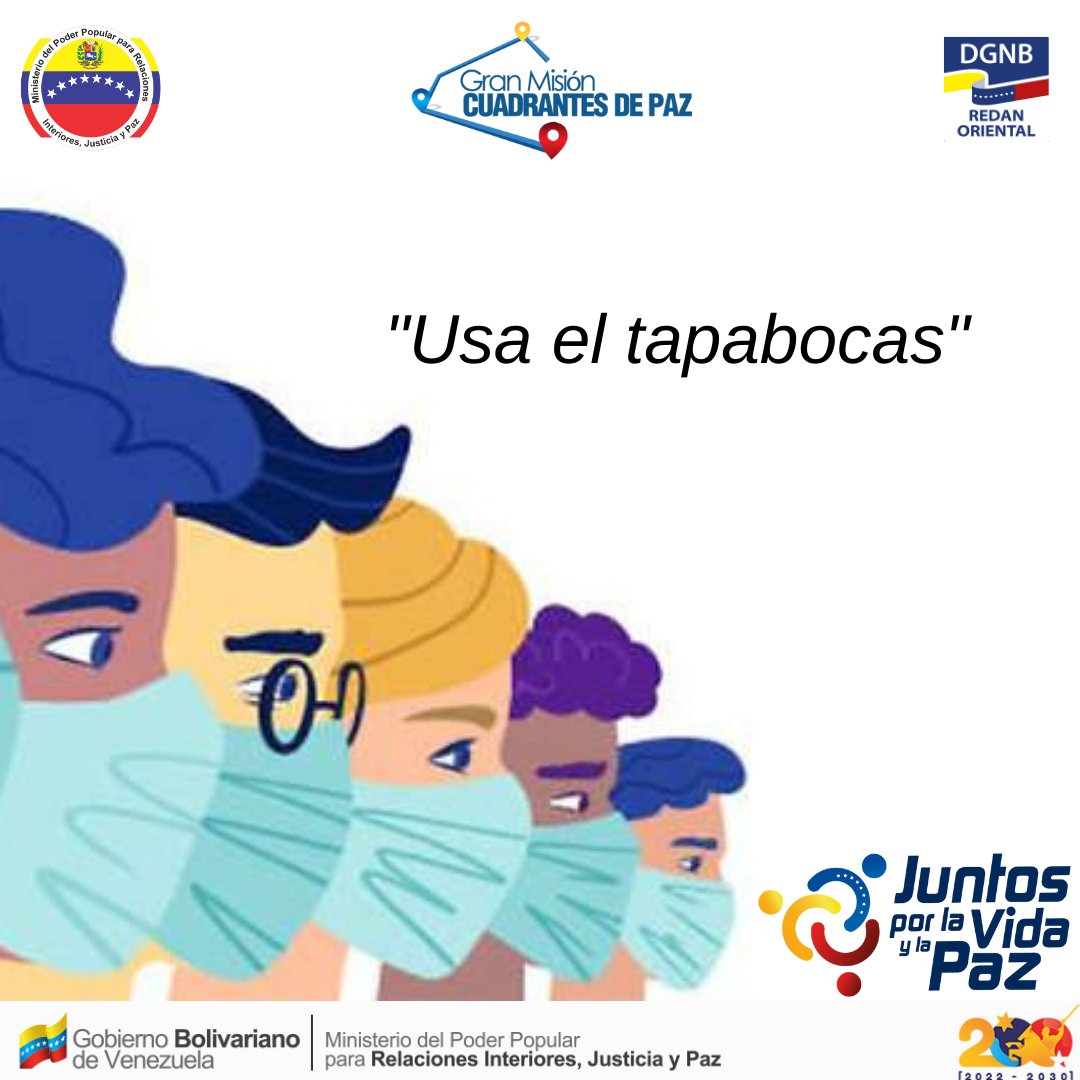 DGNBEnLinea's tweet photo. #10Ene Mantén el uso del tapabocas en todo momento, te lo recuerda #BomberosNacionales.

@MijpVzla
@cperezampueda
@VGRPC_ 
@FBomberos 

#CominezanLosCambiosEnPDVSA https://t.co/tfO203TNti