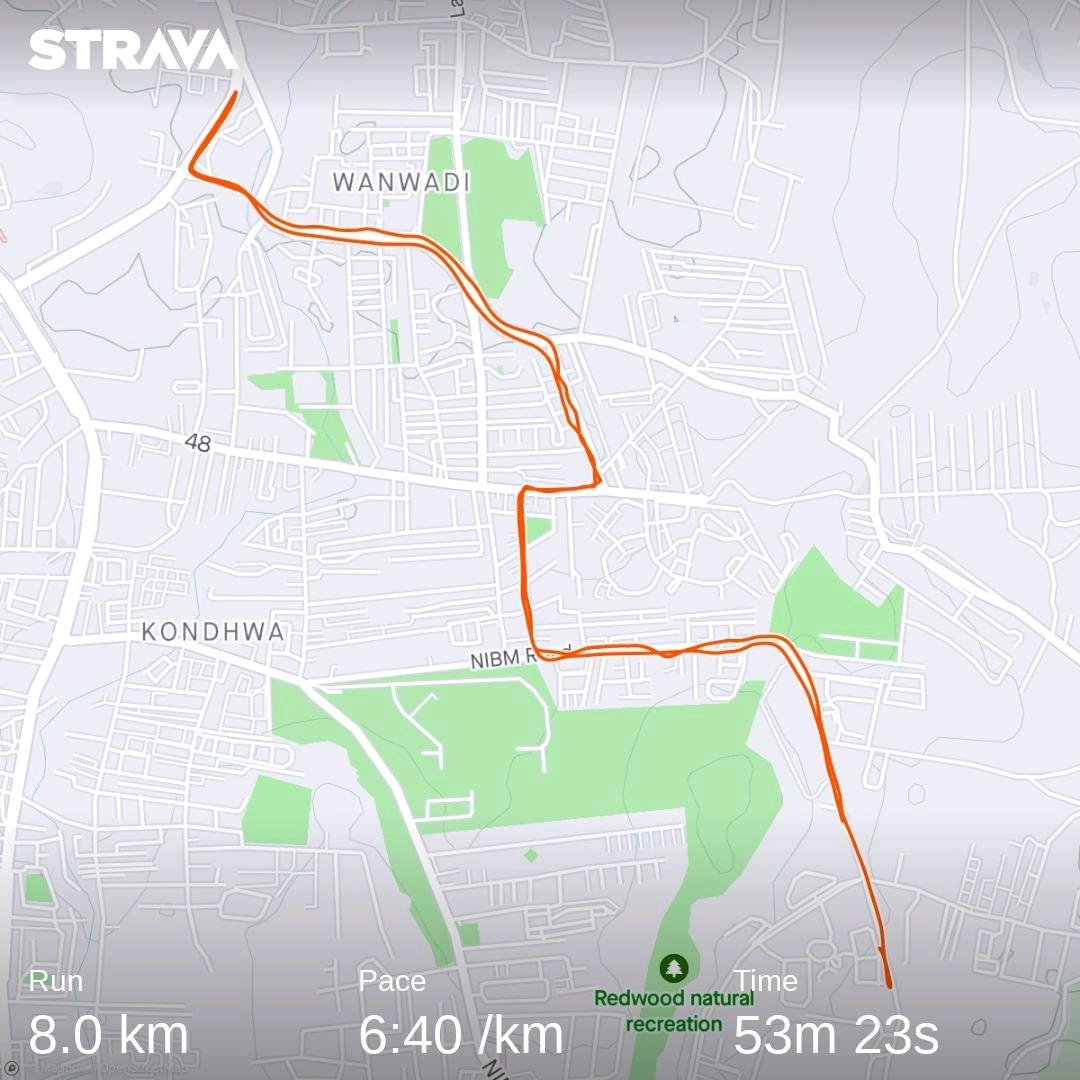 thakur83's tweet photo. Easy 8k Run! 

#TaperRuns #TMM23 #FitIndia #blueBrigade #Runtastic #RunPune #Strava #Garmin 
Check out my activity on Strava: https://t.co/q83SQWClxA https://t.co/79rxZ85U1E