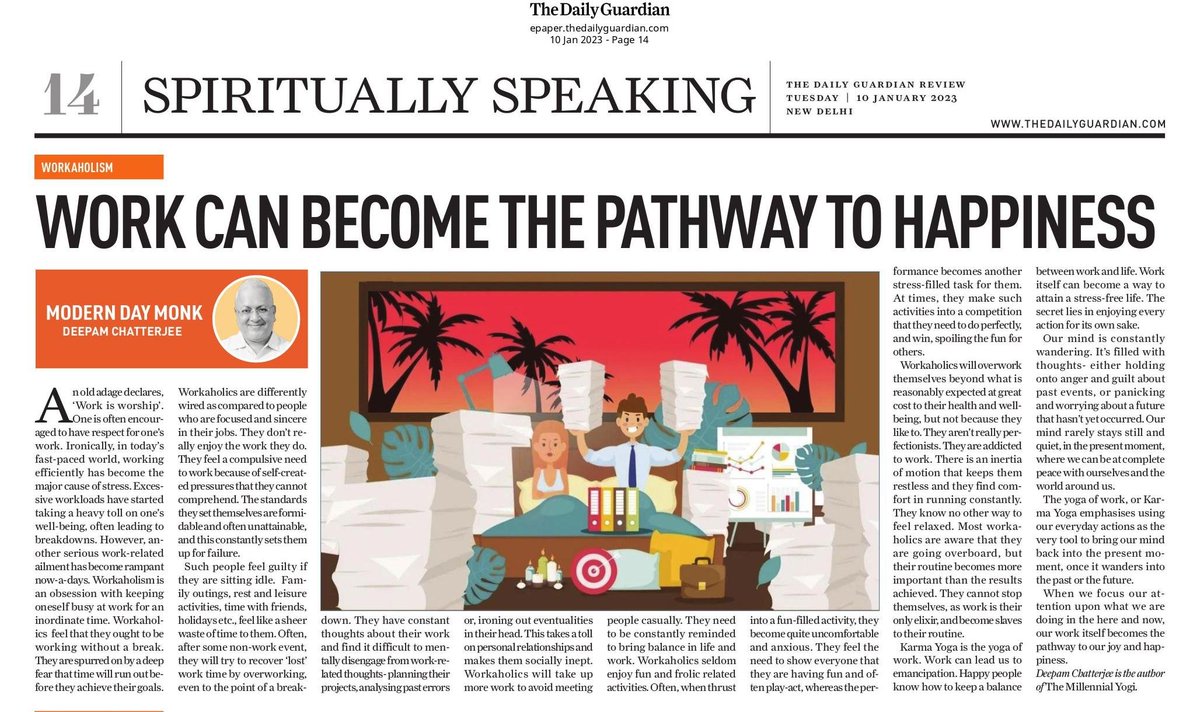 deepamjee's tweet image. My Weekly Column in The Daily Guardian Today. Here's the link to the page for clearer reading.  epaper.thedailyguardian.com/view/123/tdg/14