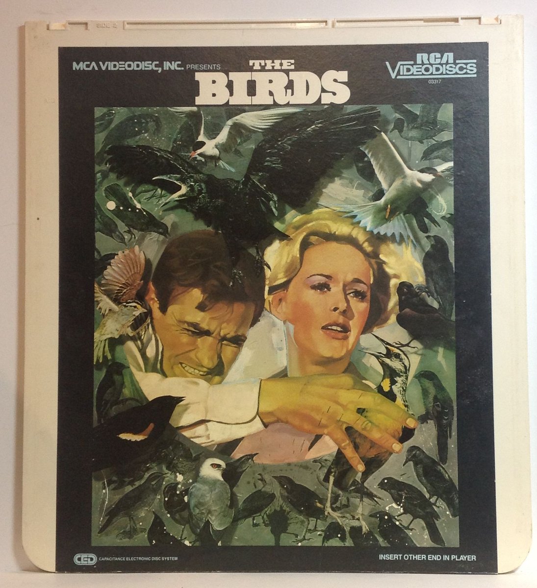 Fave5FromFans's tweet photo. Media from my collection.
@AlfredHitchcock The Birds on #CED #RCAVideoDisc
#homevideo #laserdisc #CED #CapacitanceElectronicDisc #videodisc #videodiscs #SelectaVision #vintage #retro #horror #horrormovies #dvd #analog #videostore #vcr #movies #shorror #physicalmedia #MCA https://t.co/Etor1XFMUQ