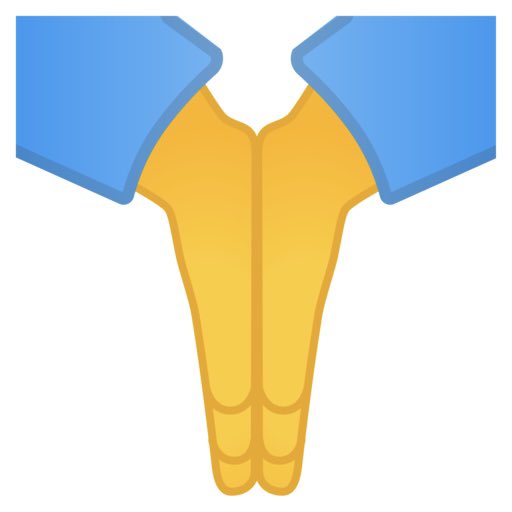 Praying Hands Emoticon