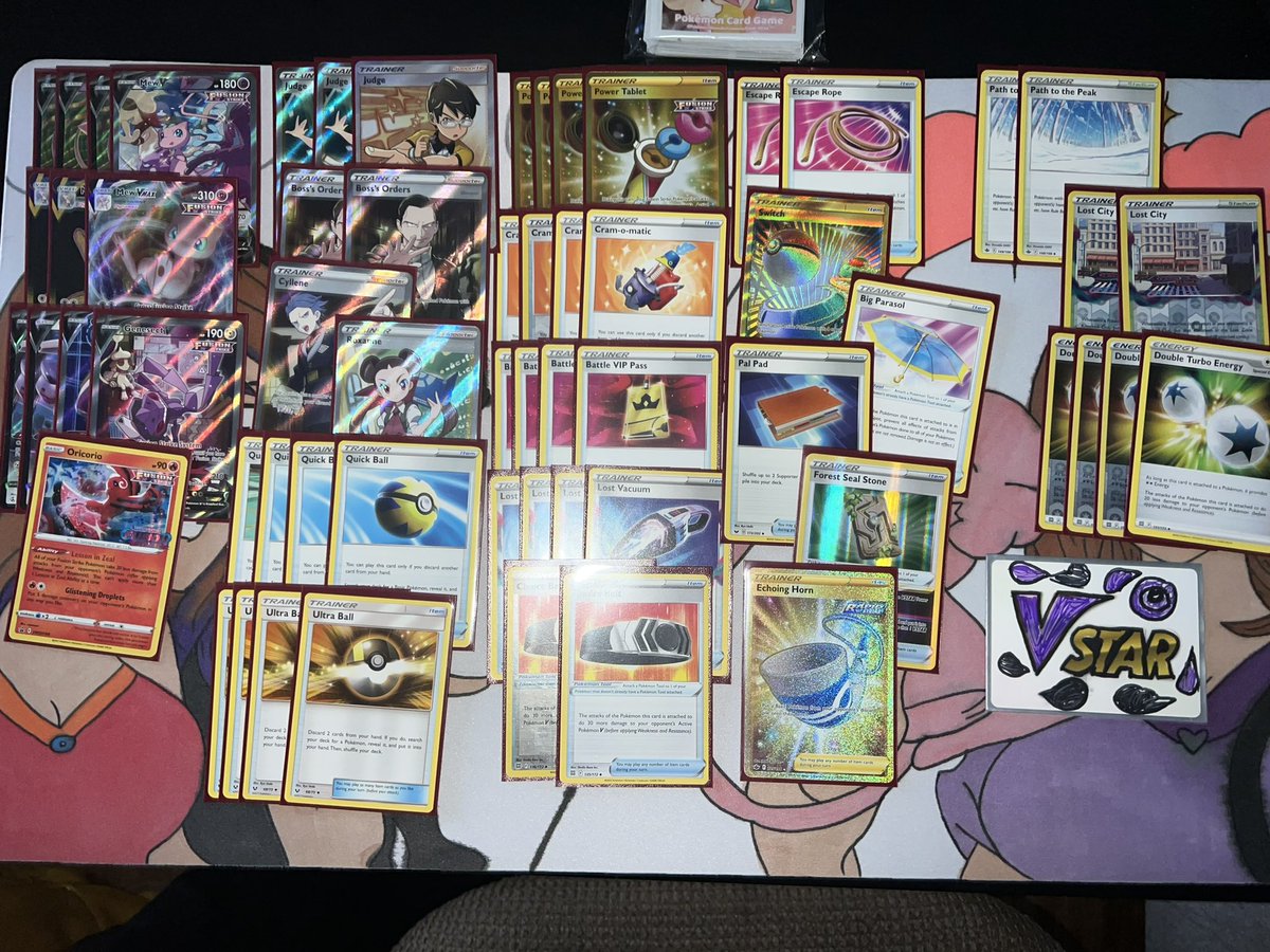 Cherryh4ze24's tweet photo. Being the only female to make day 2. Top 64 San Diego Regionals with Mew Vmax! #pokemontcg #sandiego #mewvmax @pokestatstcg @LimitlessTCG https://t.co/Q47V3recXE