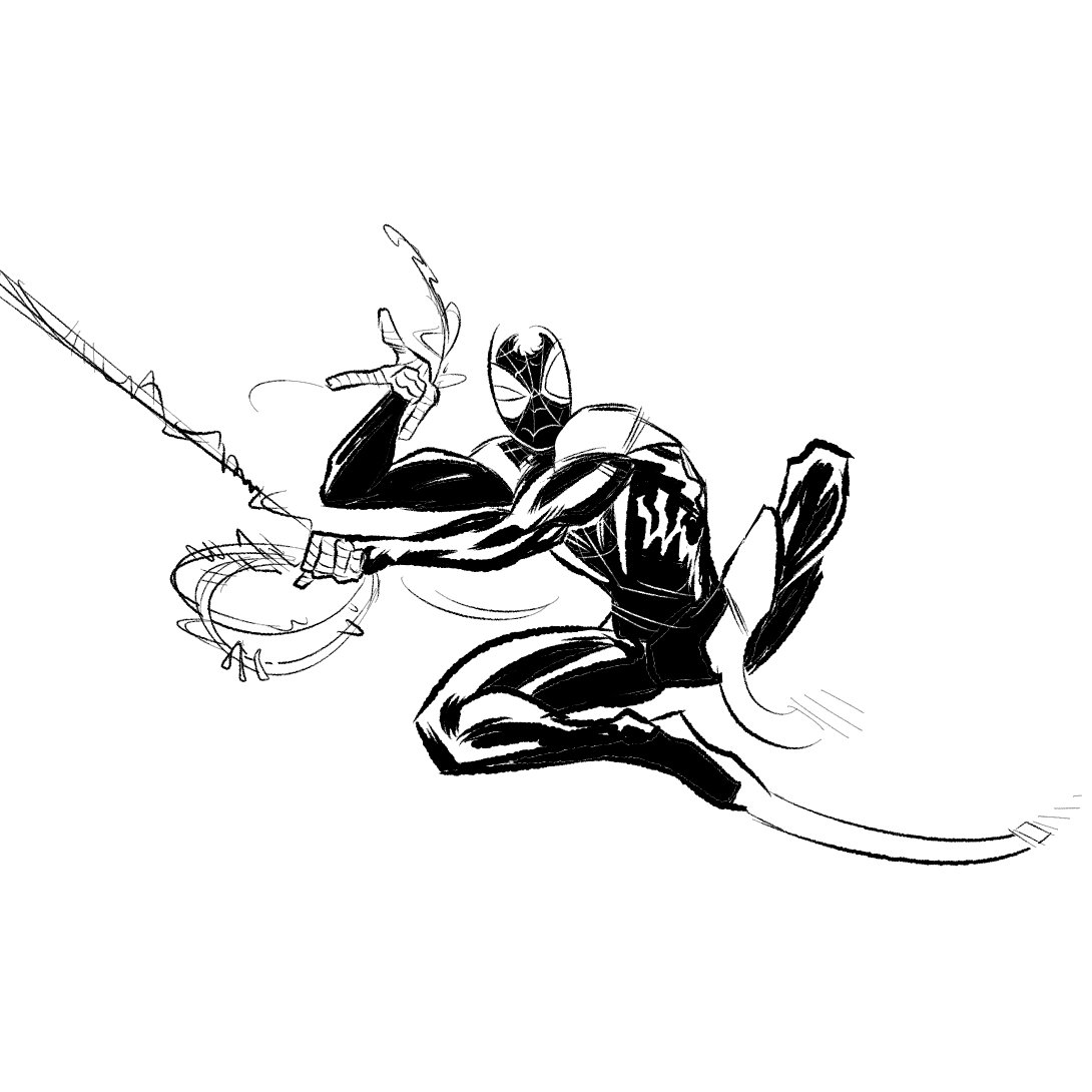 RT @fancygoblin_: spider-man and mj sketches before bed https://t.co/5pRHdpaNfS