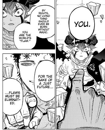 AnimeBallsDeep's tweet photo. Wait a second...why didn't Lucius just tell the Devil to kill ASTA after he defeats lucifero, he literally admits Asta's the flaw that stops his plan and the only person he cant use his time magic on 😂 

This is definitely a plot hole. Makes no sense besides plot armor. https://t.co/0nsI3Lj5rK