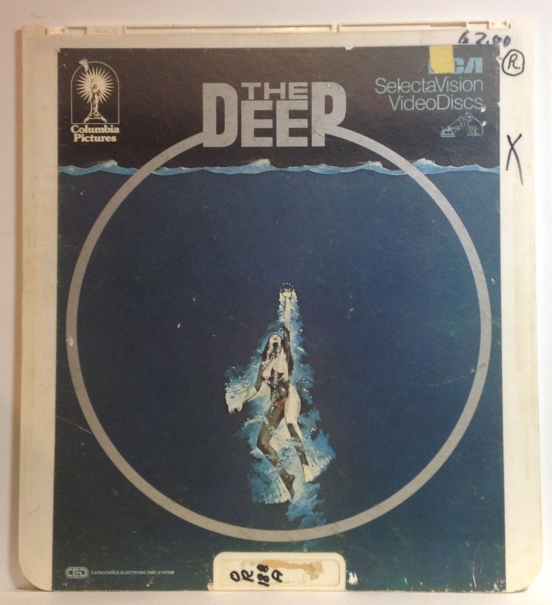 Fave5FromFans's tweet photo. Media from my collection.
The Deep on #CED #RCAVideoDisc
#homevideo #laserdisc #CED #CapacitanceElectronicDisc #videodisc #videodiscs #SelectaVision #vintage #retro #horror #horrormovies #analog #videostore #vcr #movies #shorror #physicalmedia #RCA #Columbia https://t.co/HzLgGxasft