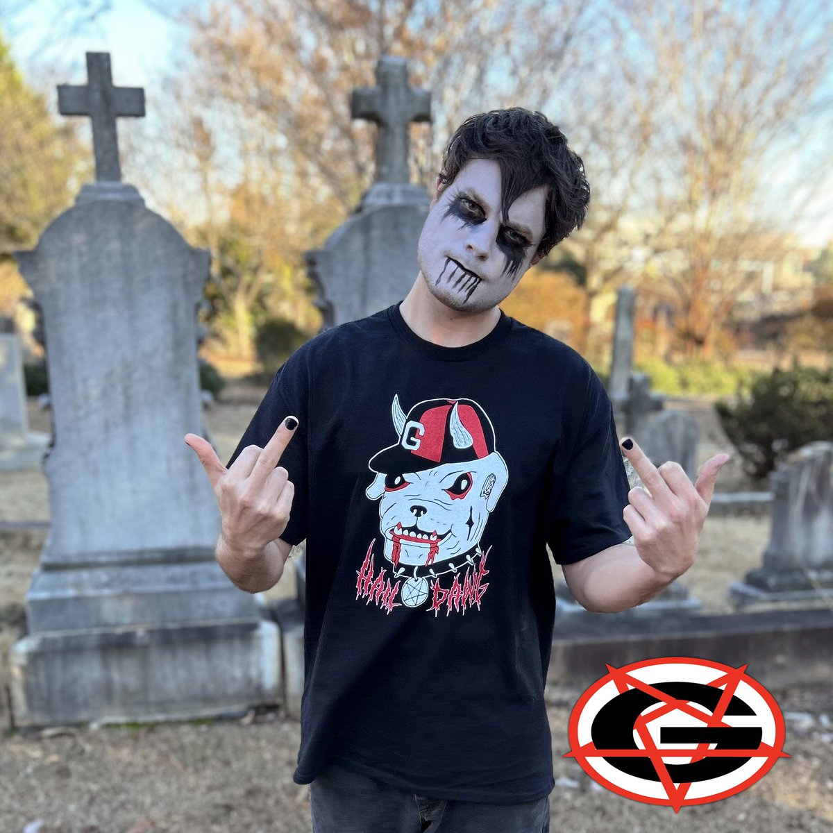 wieucaLLC's tweet photo. Satan walks with the Dawgs #godawgs #uga #NationalChampionship https://t.co/u1QQKP6SI5