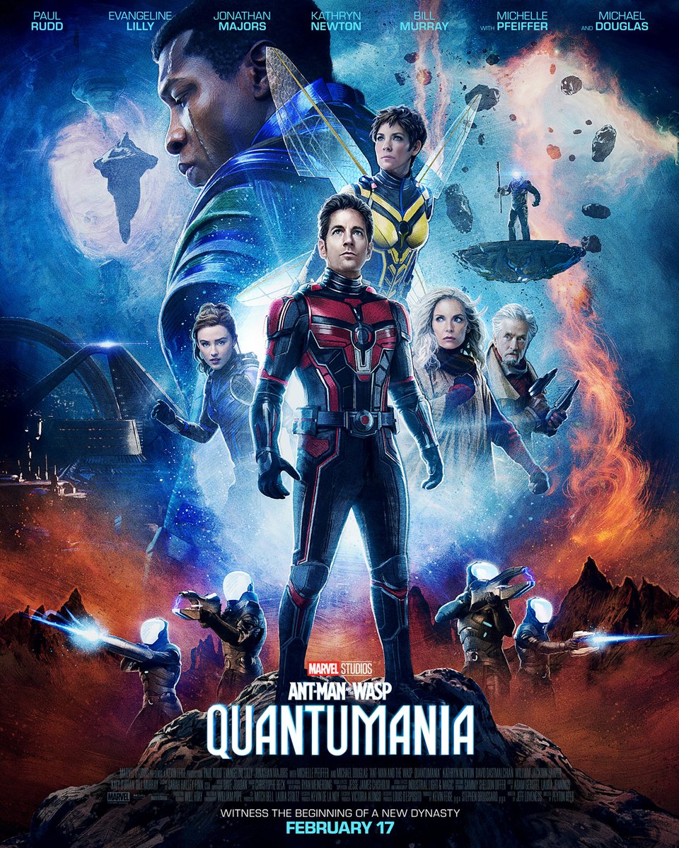 Marvel's tweet photo. Marvel Studios’ #AntManAndTheWasp: Quantumania, only in theaters February 17. https://t.co/W9DG5eePYS