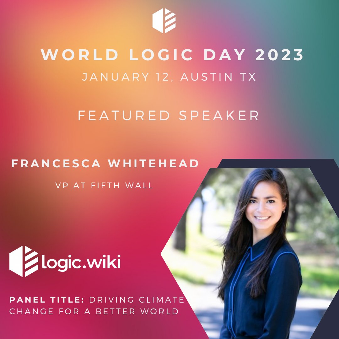 I'm speaking on the "climate change for a better world" panel alongside <a href="/neildevani/">Neil Devani</a>, <a href="/NancyFechnay/">Nancy Fechnay</a>, and <a href="/JoelWish/">joelwish</a> at the UN World Logic Day event in Austin.

I'm excited to see where the discussion will take us and to be surrounded by thought leaders across clean tech.