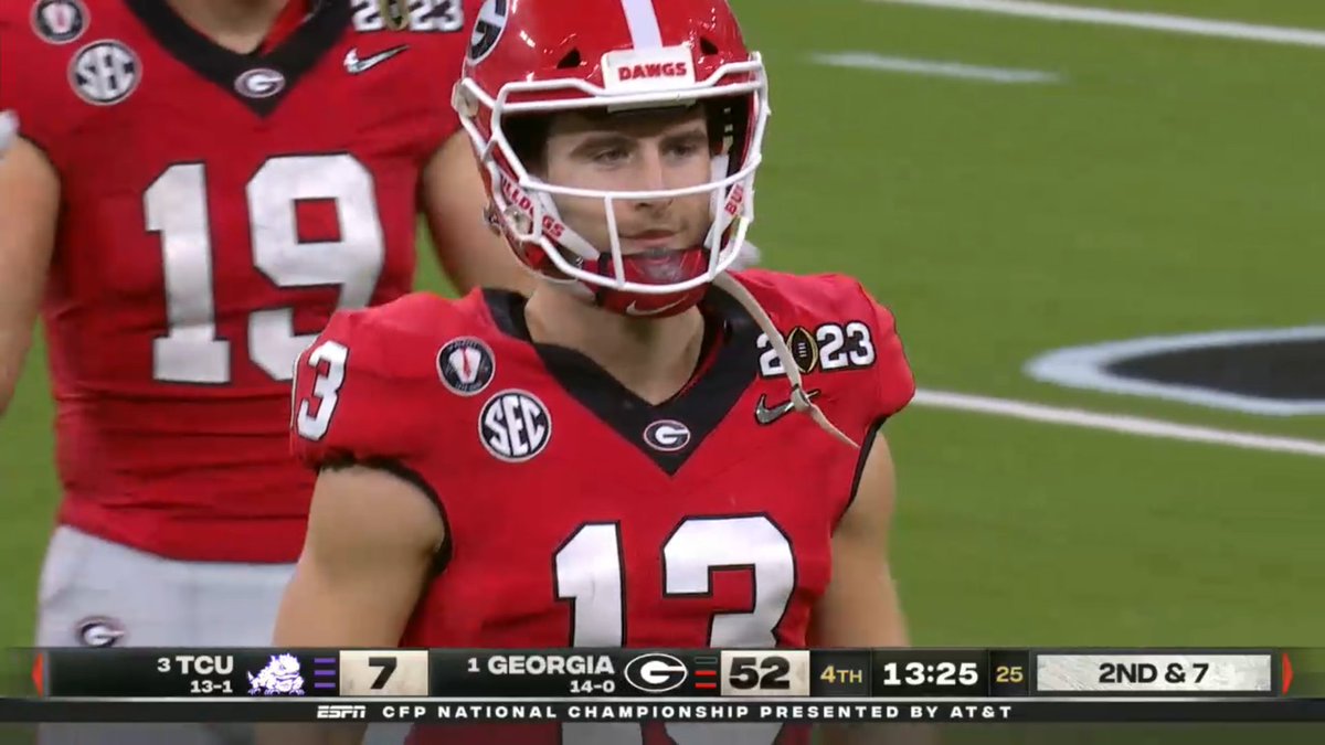 Bleacher Report on Twitter "Stetson comes off the field one