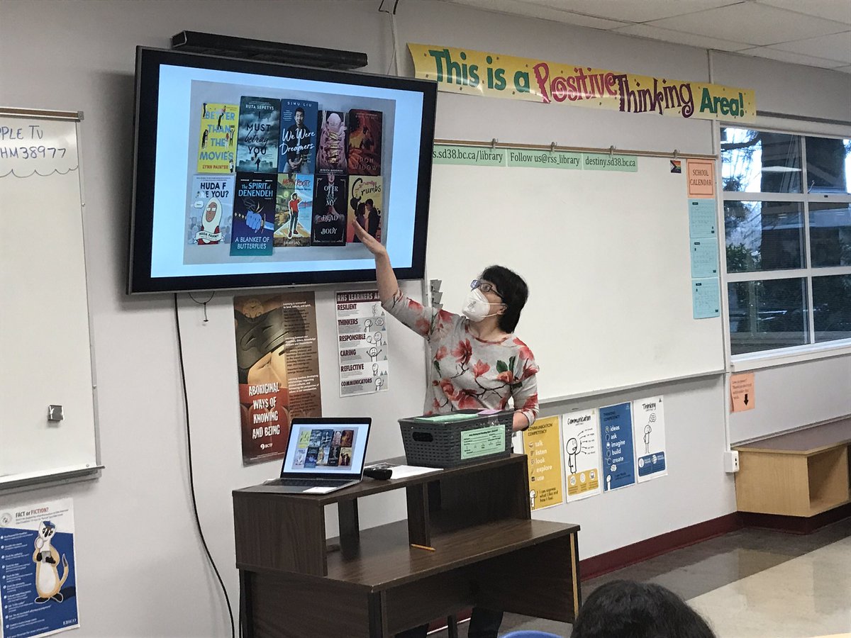 Betty Chung (@srachung) on Twitter photo I was so happy to announce our 10 titles for the 8th annual Richmond #ReadingRiot today! The students were excited and right after my book talk, they signed out all 20 copies that we had ready.
We have 20 more books ready to be signed out tomorrow <a href="/rss_library/">RSS LIBRARY</a>.
#rtla38 I was so happy to announce our 10 titles for the 8th annual Richmond #ReadingRiot today! The students were excited and right after my book talk, they signed out all 20 copies that we had ready.
We have 20 more books ready to be signed out tomorrow <a href="/rss_library/">RSS LIBRARY</a>.
#rtla38