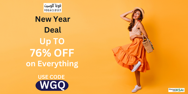 💥VogaCloset Happy New Year💥
🤩Get Up to 76% OFF on Everything🤩
Use Code-🥳WGQ🥳
Click Here-buff.ly/2PDrnU4 

#DiscountcodeKSA #KSA #NewYearDeal #Fashion #Styles #clothing #footwear #onlineshopping