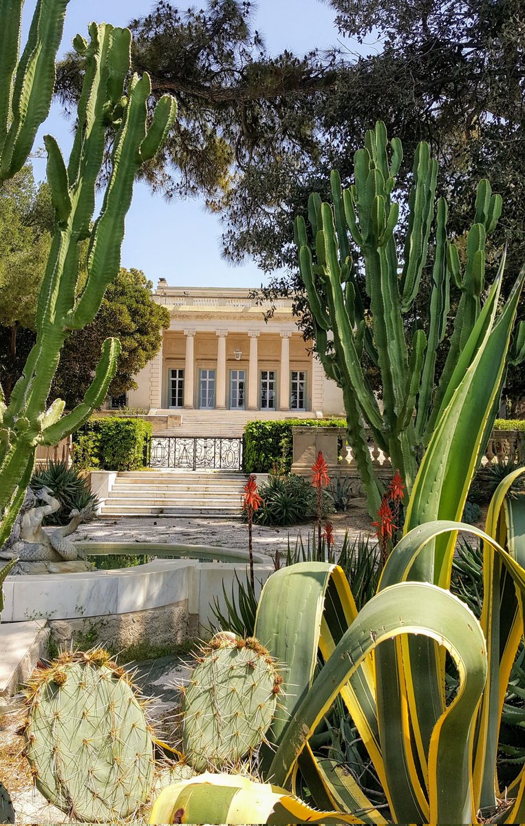 Villa Eilenroc features Prestigious #Mediterranean Gardens #TheParisEffect #FrenchRiviera #coastalpath #chateau #Antibes #JuanlesPins #travel