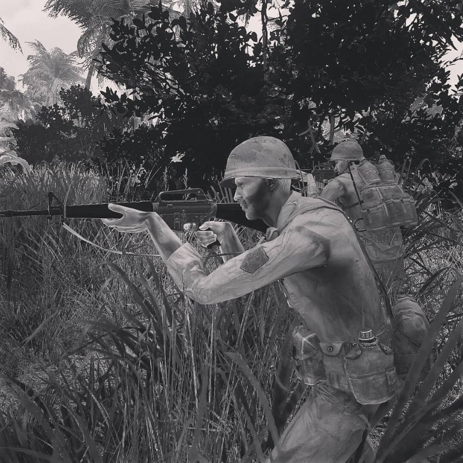 1st #infantry #Vietnam #1968 #TetOffensive #Tet #war #Vietnamwar #unsung #bigredone #Combat #usarmy #military #nam #arma #arma3