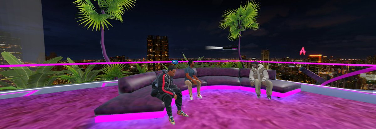 Hoy tuve una reunión laboral en el metaverso fue bastante interesante y muy provechoso. #nft #Metaverse #Web3