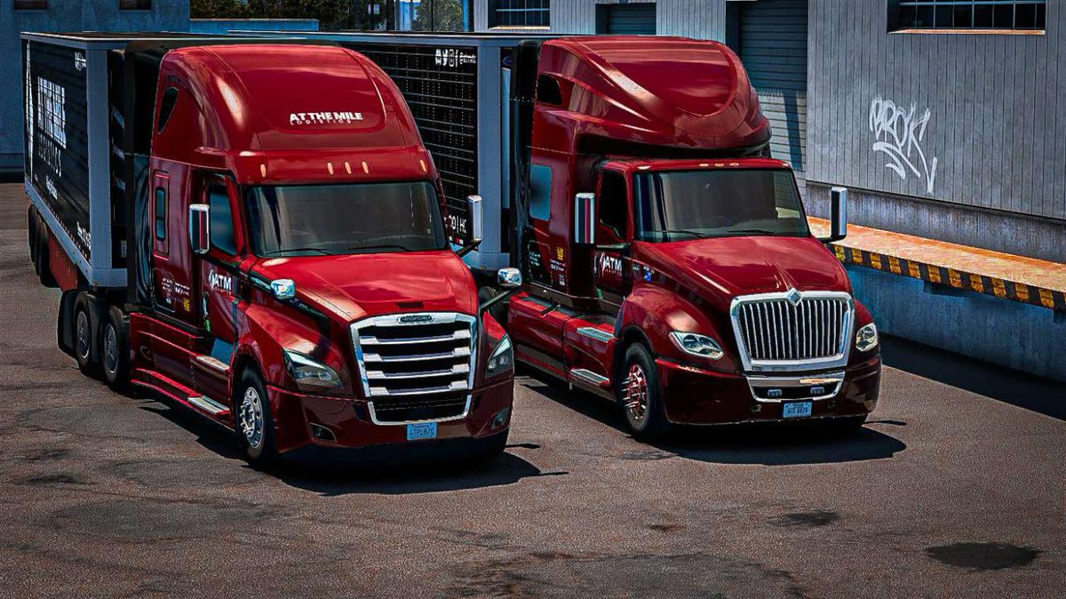 ATMVTC's tweet photo. Some of our family showing off the new ATS Skin Modifications that were just released today! #atmlove #onefamily #goingthedistance https://t.co/plC38dZSPE