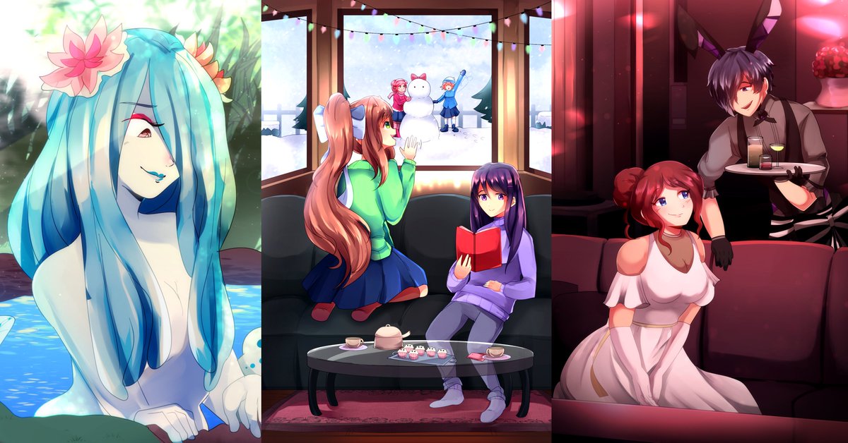 miaou_ml's tweet image. Hi #PortfolioDay!
Name's Mia! Primarily, I'm a character designer and illustrator, but I'm also proficient with storyboard art, animatic editing, and 2D animation.
I'm on the lookout for my first industry job, preferably remote!
🎨mialitz.com
💌mialitzart@gmail.com