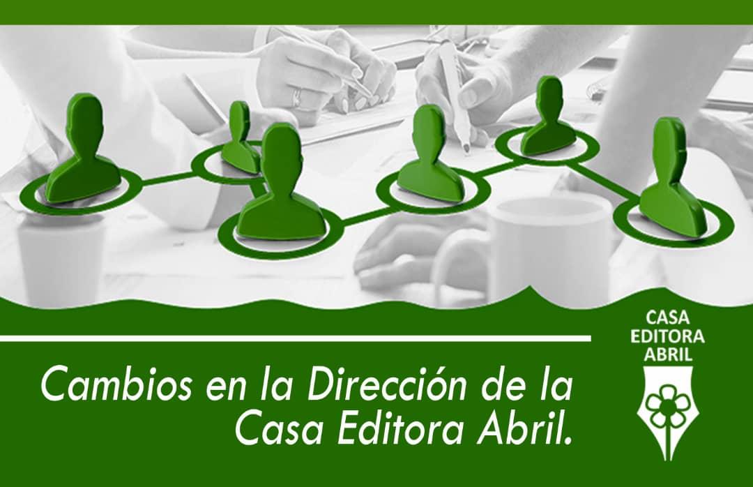 #CasaEditoraAbril #Editorial #Cuba 

Cambios en la dirección de la Casa Editora Abril... m.facebook.com/story.php?stor…

<a href="/RPolancoF/">Rogelio Polanco Fuentes</a> <a href="/BarbudoCaiman/">El Caimán Barbudo</a> <a href="/JoelSuarezPelle/">Joel Suárez Pellé 🇨🇺</a> <a href="/EVilluendasC/">Enrique Villuendas</a> <a href="/DrRobertoMOjeda/">Dr. Roberto Morales Ojeda</a> <a href="/SomosJovenesCu/">Somos Jóvenes</a> <a href="/JuventudTecnica/">Juventud Técnica</a> <a href="/AlmaMater_Rev/">Revista Alma Mater</a>