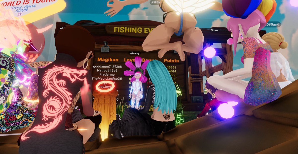 Cyber_Rewind's tweet photo. A few photos from @ABCDecentraland event โ๐ผ๐
Such a cool experience going around @decentraland with everyone! - I appreciate you all! โค๏ธ
#DCLfam #WeMakingHistory https://t.co/rCLqC4ebl2