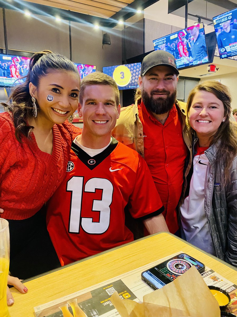 KatrinaSearcy's tweet photo. @StetsonIv thank you so much for being a LEGEND! You are a DGD! Go Dawgs! #GoDawgs we love number 13! #GivemeNattyOneMoreTime #NationalChampionship #backtobacknattychamps https://t.co/tu99jgwXNK