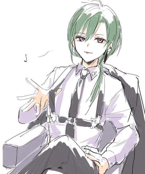 #緑仙はやく見ろ スーツたまんね～～～ 