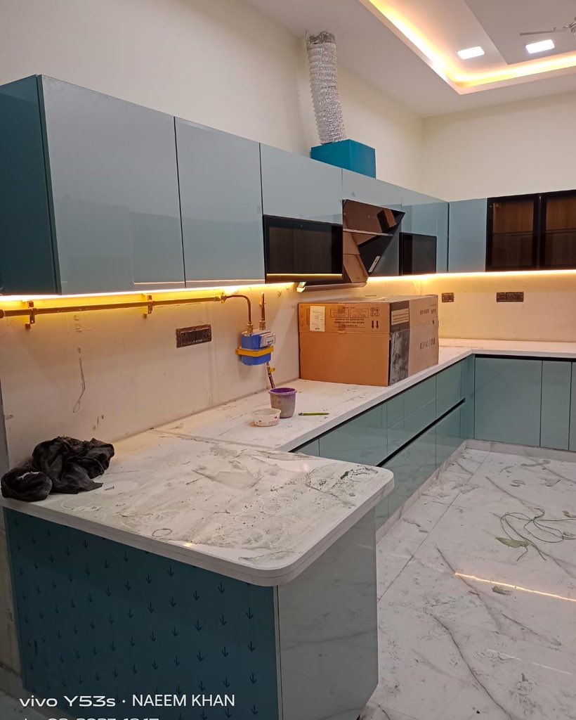 ajeetpgdm10's tweet image. हरे कृष्णा🙏🙏New site completed-
Kitchen crafted with all latest accessories and client&apos;s taste.

Location: ASHOK VIHAR -New DELHI 
Service: Modular Kitchen

To get connected with us call us @ 9911114980

#modularkitchendesigns #raemdesign#kitchenspace #storagesolutions