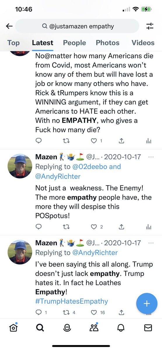 JustAMazen's tweet photo. @Acyn MAGA GOP have been fighting empathy since Trump came down the escalators!
That’s their fight and they’re winning it!
#BeWoke = #HavingEmpathy https://t.co/XWDme56b6N