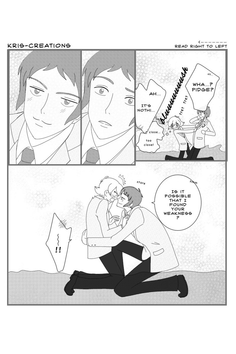 xgirl109's tweet photo. Made some more manga page redraws of my #ohshc #plance AU 💚💙 #voltronart #pidgegunderson #lancemclain https://t.co/0XxC2RnLYP