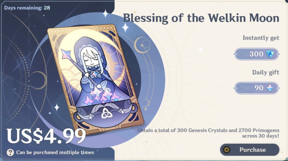 🟊 Welkin Moon cards giveaway!

🟊 2 Winners

🟊 How to join: Like, follow and retweet

🟊 Our Discord: discord.gg/ravensaqw

🟊 Ends in 4 days 

#genshingiveaway