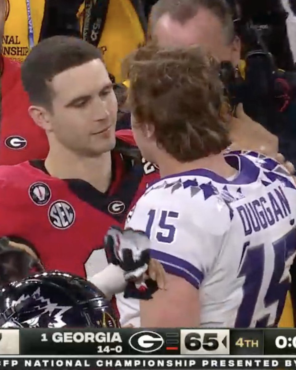 ESPNCFB's tweet photo. Respect. https://t.co/aSuUZkAhf8