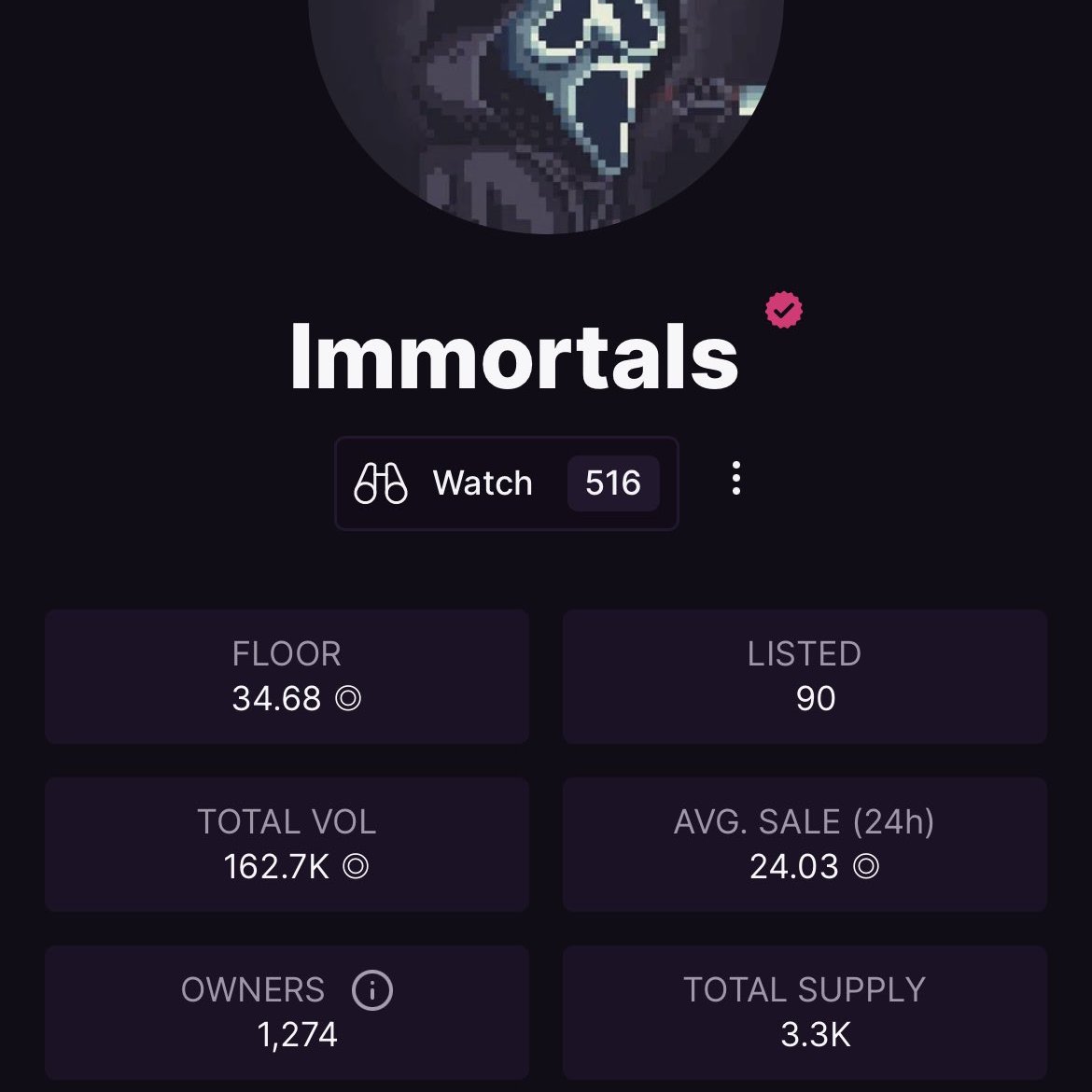 JerzyNFT's tweet image. I called these at 5.. then 10.. then 15... then 20... hmmm wonder what's coming up next?

@immortalsSOL wen 50?