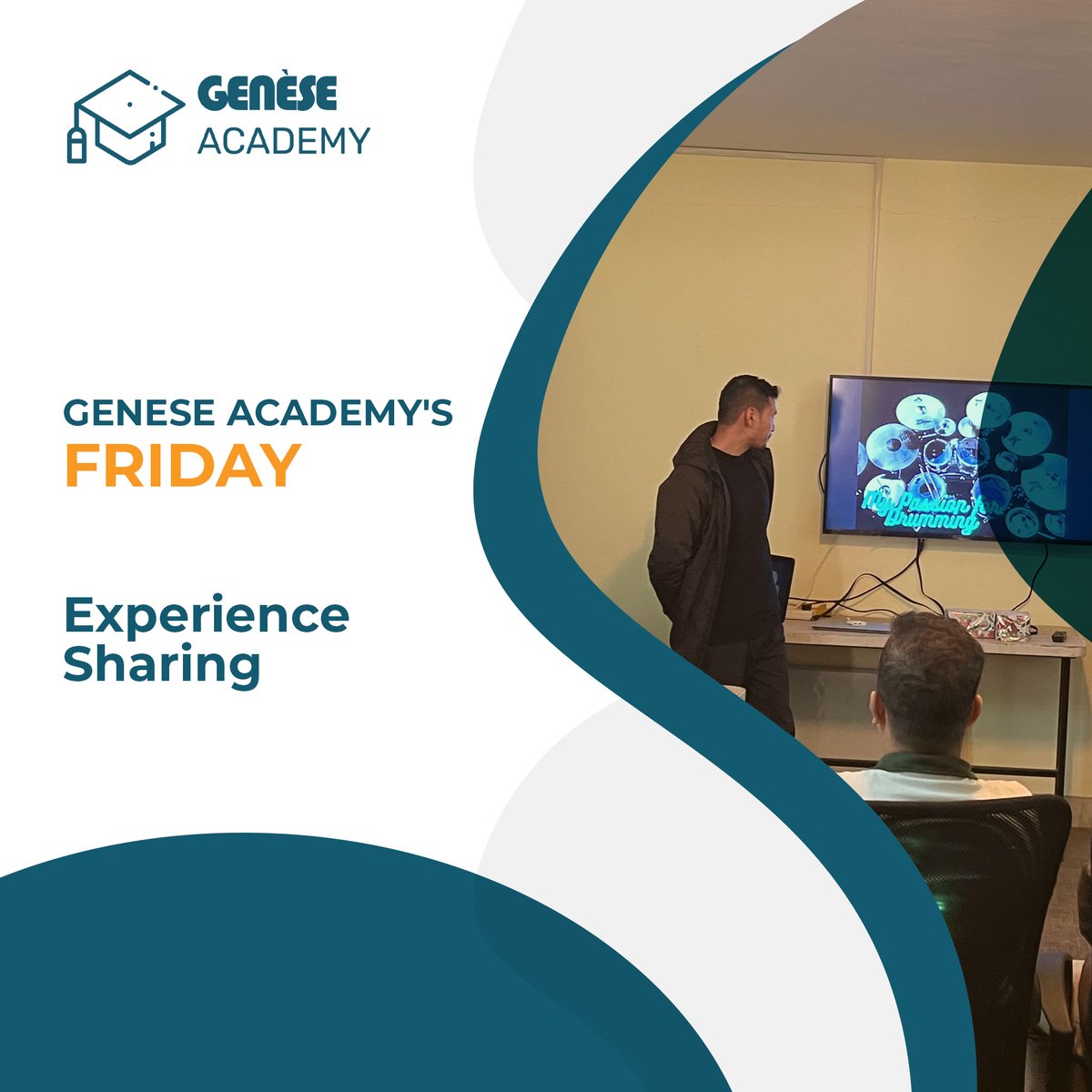 CloudGenese's tweet photo. This #FridaysatGeneseAcademy, our team members Ishan Shrestha and Sugat Parajuli shared their interests and life experiences with the Genese Academy family.
They talked about their passions and lessons learned through experiences
#GeneseAcademy #LearningHour #LifeExperiences https://t.co/1DNo4boCCf