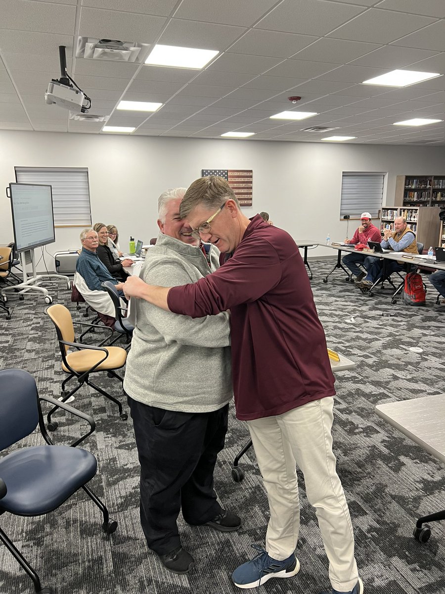troylurz1's tweet photo. There simply aren’t enough words! Thank you Chris Watt and Jen Loker for all you do for our students. Your support is unconditional.#TigerFamily, #StudentsFirst, #StudentsLast, #StudentsAlways https://t.co/g5OJsIVYIf