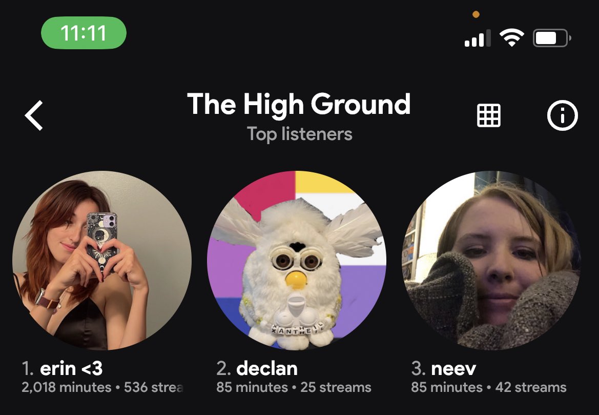 my all-time spotify data finally downloaded onto stats.fm and i've officially secured my role as the most annoying <a href="/thgband/">UNDERNEATH THE STARS OUT NOW</a> fan
