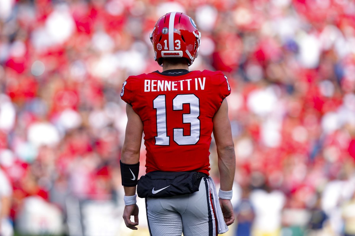 From walk-on to college football champ. Stetson Bennett’s time at Georgia has been remarkable:

29-3 record
2x CFP National champ
2x CFP National champ OMVP
1x Heisman finalist
1x SEC champ
1x All-SEC

What a career for QB1 🏆