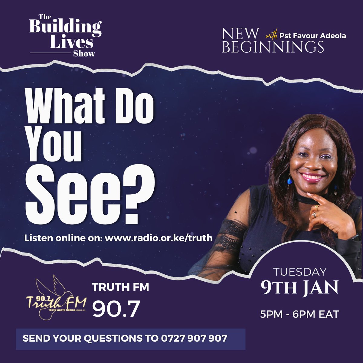 AdeolaPastor's tweet photo. Join me as we discuss how to see the unseen and make it real https://t.co/wXhPcfwTwW