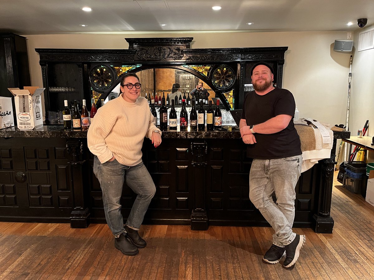 bmann's tweet photo. It was great to meet Louisa &amp; Drew at the space last week. It’s a gorgeous and rare for Vancouver old heritage building. 

And yes of course you can get your picture taken with a rack of Internet Archive Canada servers!

#YVRDWebSocial https://t.co/v31sdVaQiO