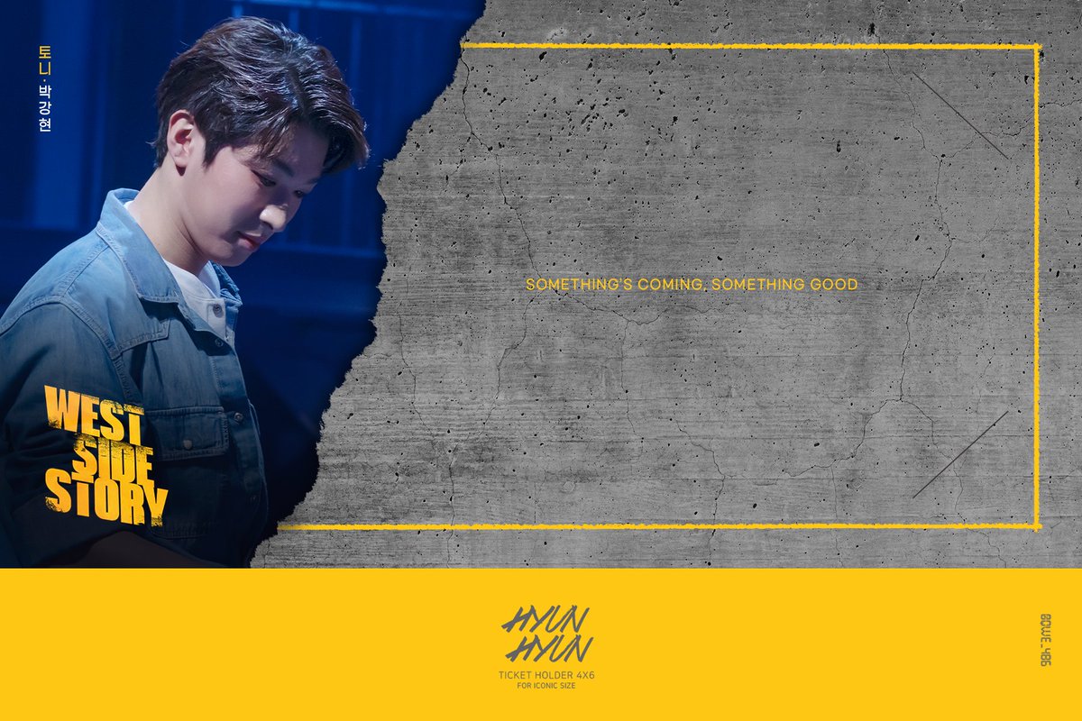 hyun_ticket's tweet photo. 2023 [티켓꽂이] 뮤지컬 #웨스트사이드스토리 

토니 : 박강현

아이코닉용 / 기본 인화사이즈 4X6 https://t.co/qGVhJko4In