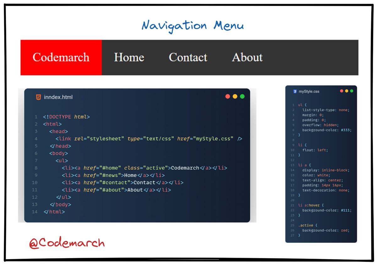 Learn "CSS float and clear"

Thread🧵 https://t.co/utW6GYAUrL