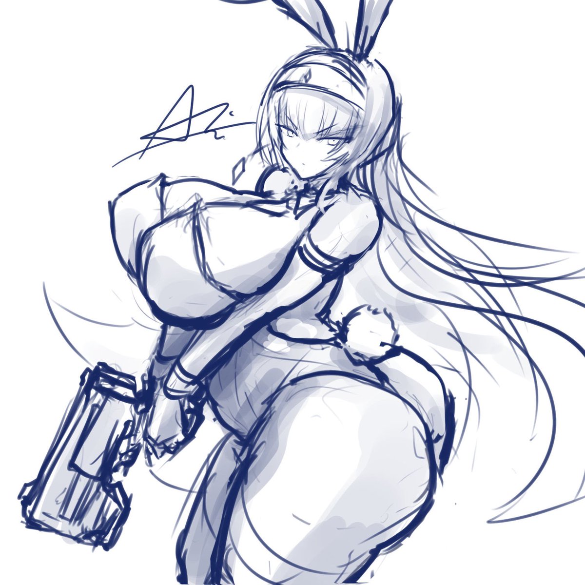 こないだ描いたやつ気に入ってるのでまた描く 